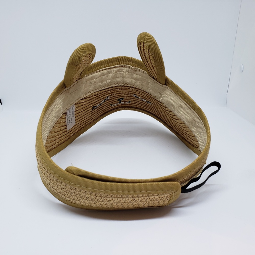 NWT LAST ONE! Bunny Visor for Kids, Tan - Picture 4 of 6